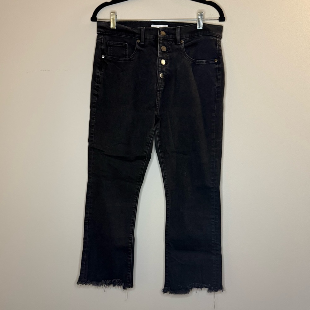 LOFT Flare Crop Jeans